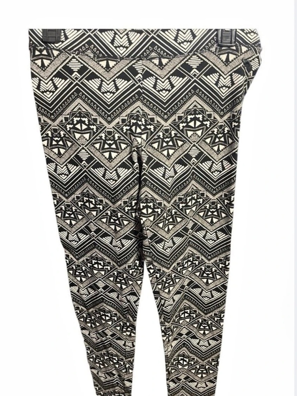 Victorias secret PINK Geometric Print Leggings in Black & White Sz.M